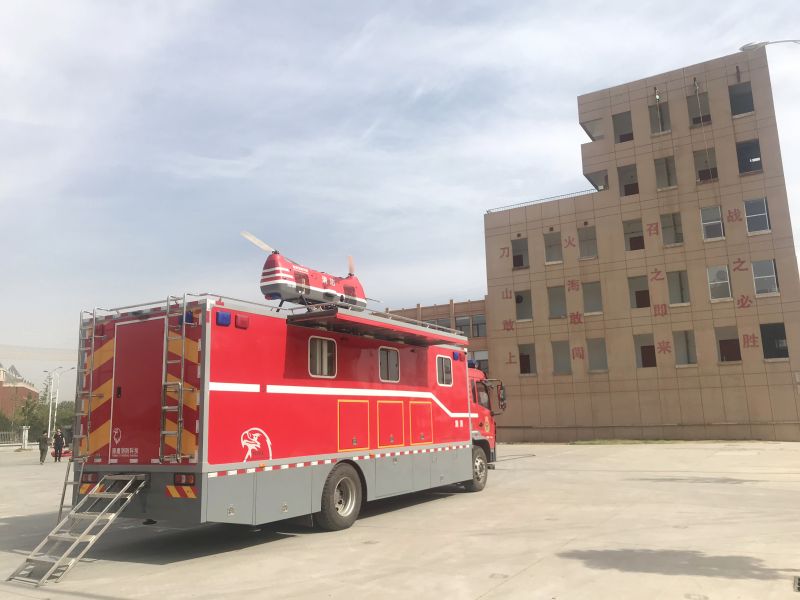 獵鷹消防科技赴漯河參加消防無人機滅火救援裝備技術交流活動